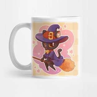 Witch cat. Halloween Mug